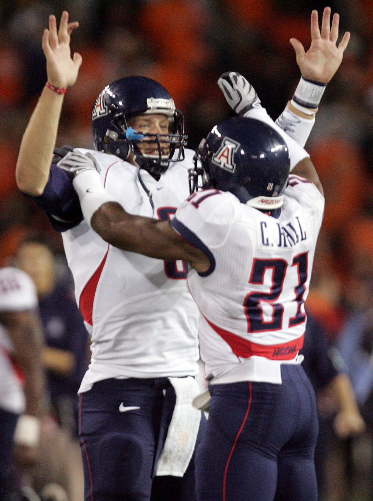 University of Arizona quarterback Nick Foles